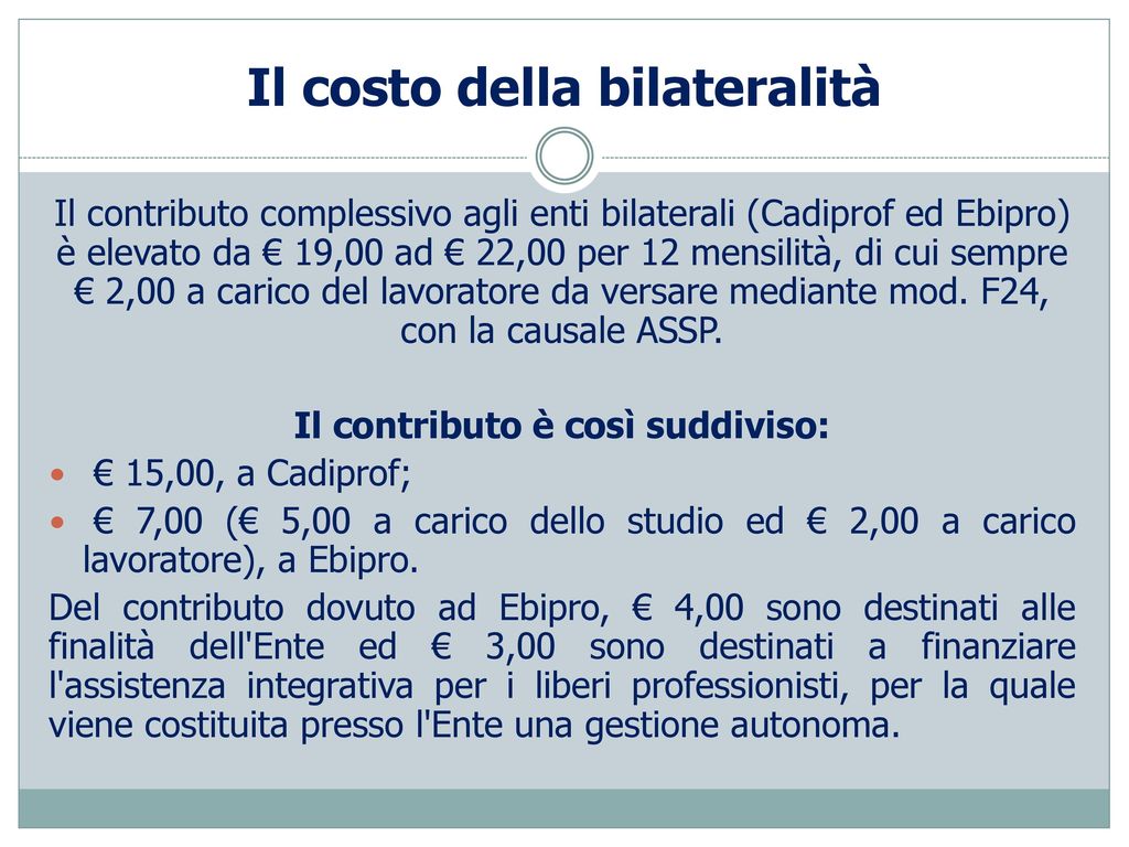 Ipotesi Ccnl Studi Professionali Del Aprile Ppt Scaricare